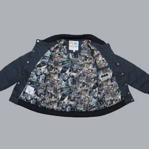 DC Batman Boys Snap Button Jacket 